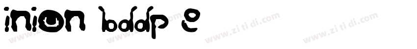 MinionW08 SbdCdCp Re字体转换